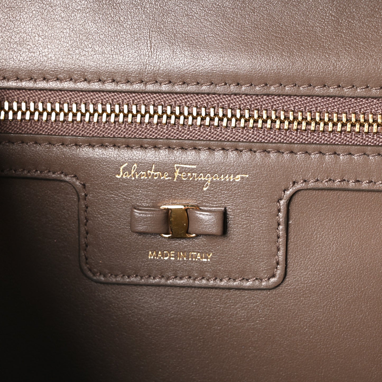 Pebbled Calfskin Ginny Shoulder Bag Caraway Seed
