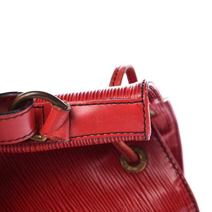 Louis Vuitton Epi Noe Castillan Red 7 of 14