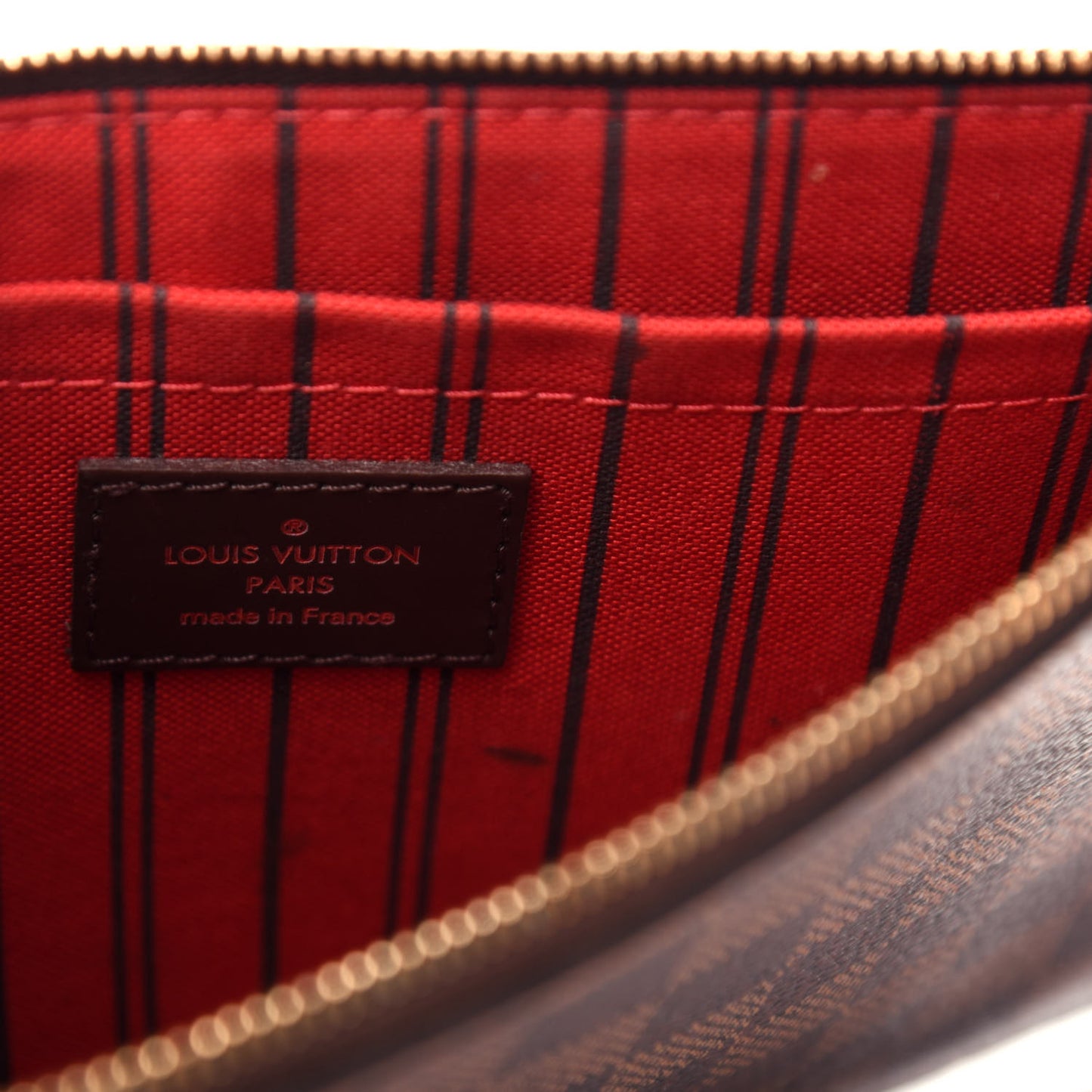 Damier Ebene Neverfull MM GM Pochette