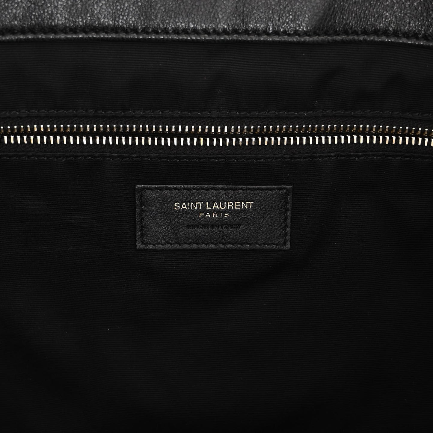 Lambskin Quilted Maxi Icare Shopping Tote Black