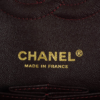 Chanel Lambskin Quilted Medium Double Flap Black 7 of 8