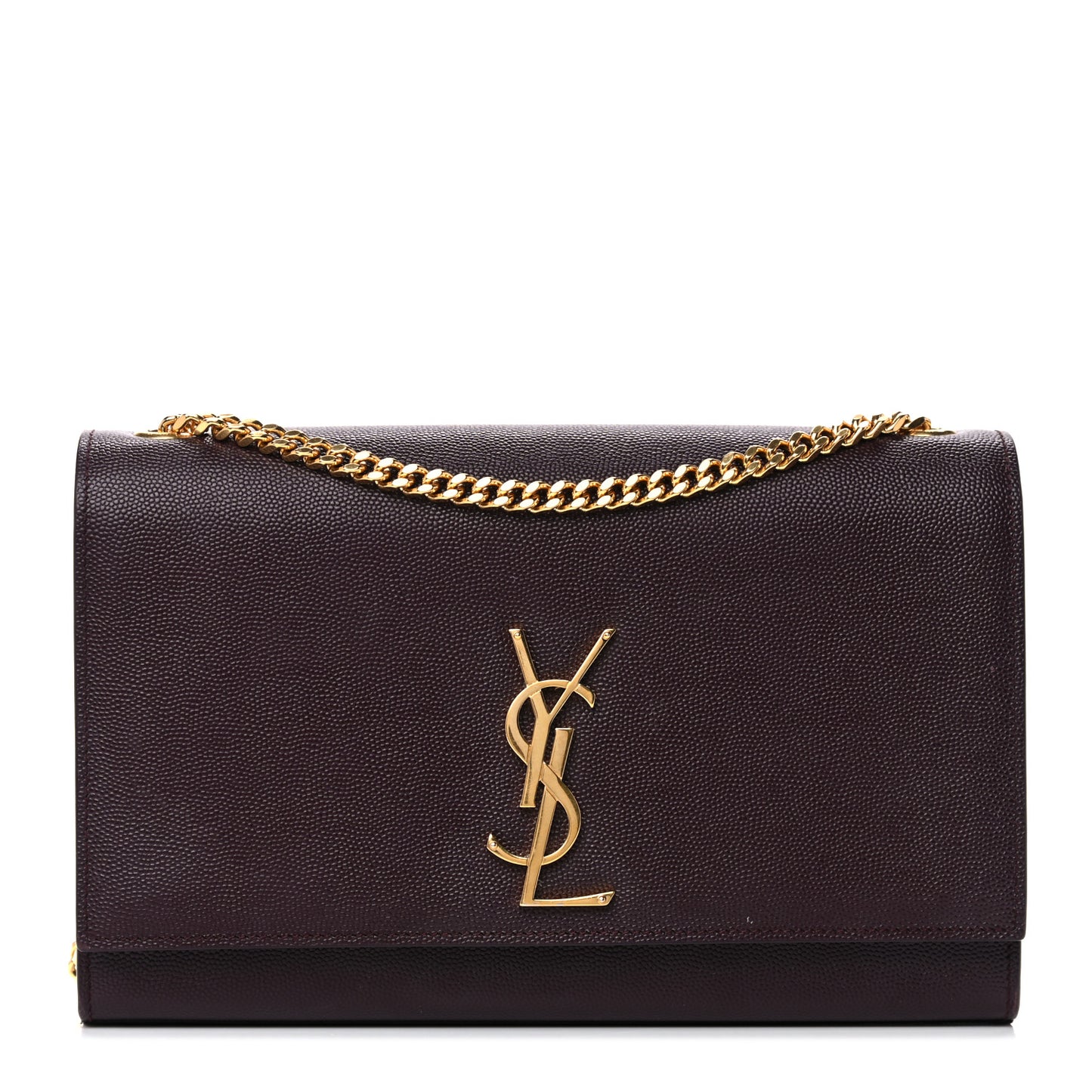 Grain De Poudre Medium Classic Monogram Kate Satchel Amaranto