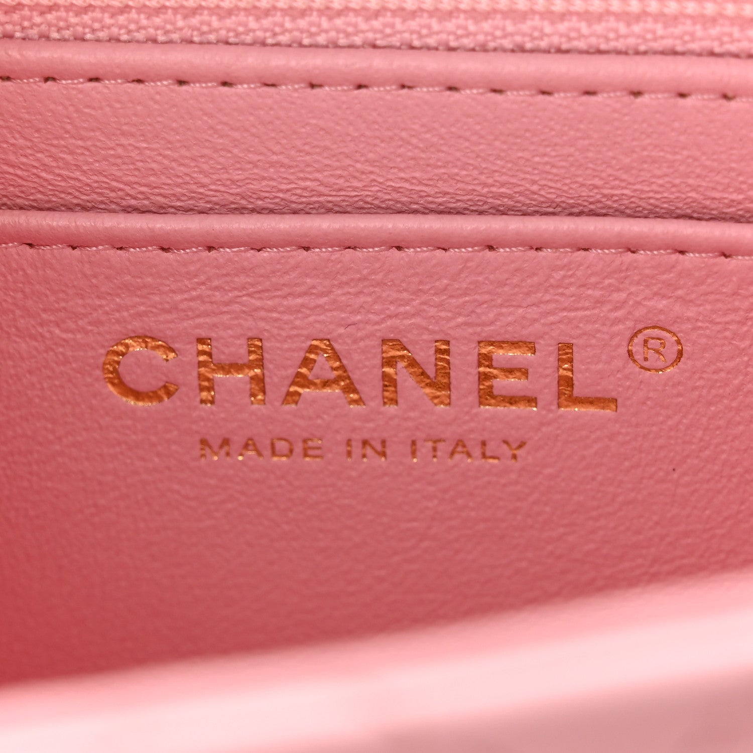 Chanel Lambskin Quilted Mini Square Flap Light Pink 6 of 11