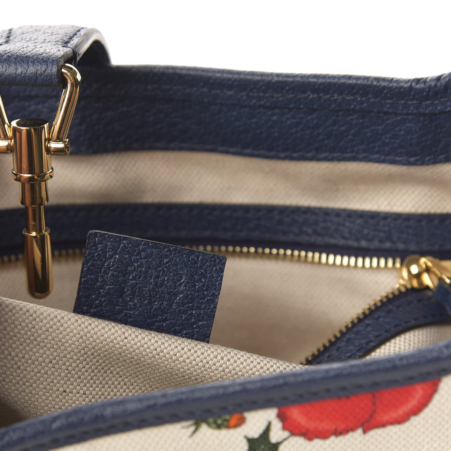 Canvas Flora Medium Jackie Hobo Blue Agata