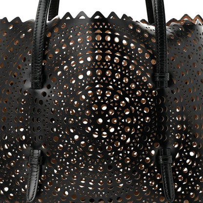 Alaia Lux Calfskin Vienne Mina 32 Bag Black 8 of 11