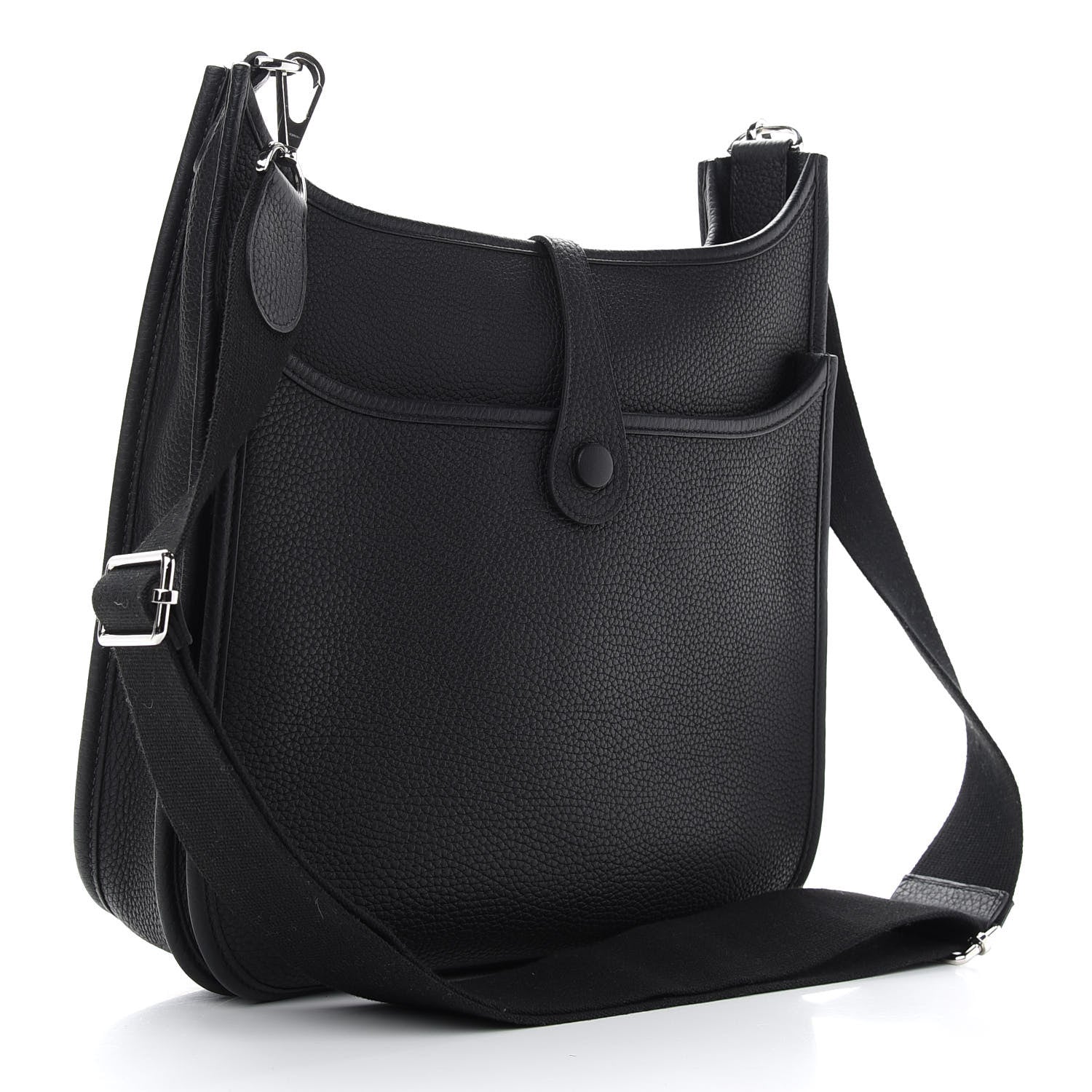 Hermes Taurillon Clemence Evelyne III PM Black 3 of 10