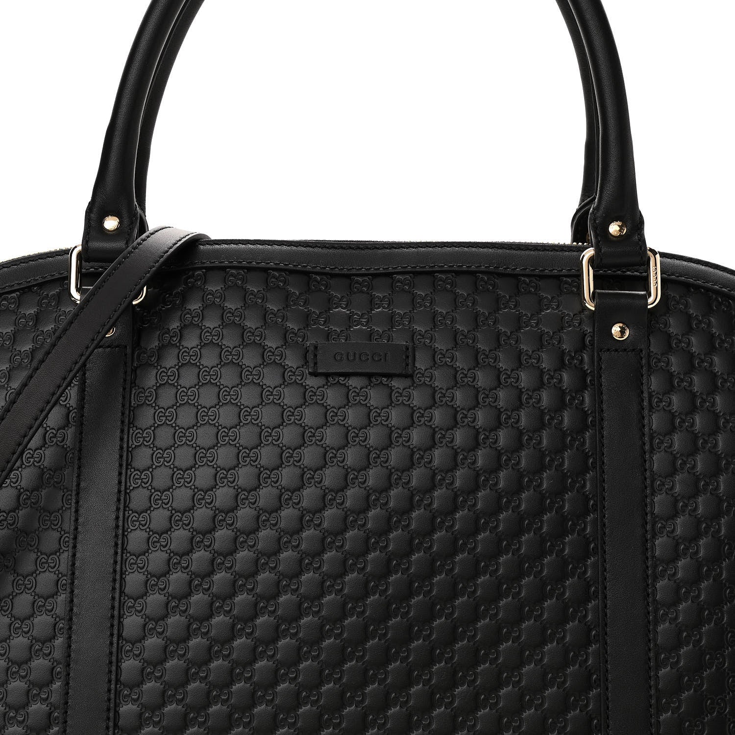 Gucci Soft Microguccissima Large Dome Satchel Black 8 of 10