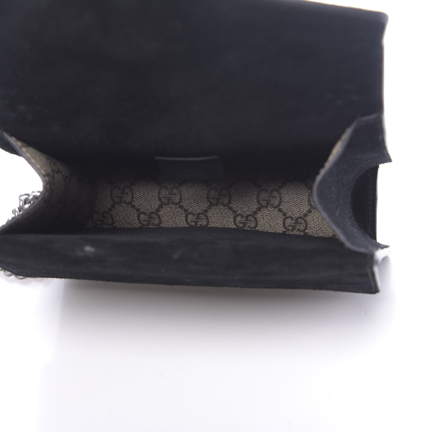 Gucci GG Supreme Monogram Mini Dionysus Shoulder Bag Black 5 of 11