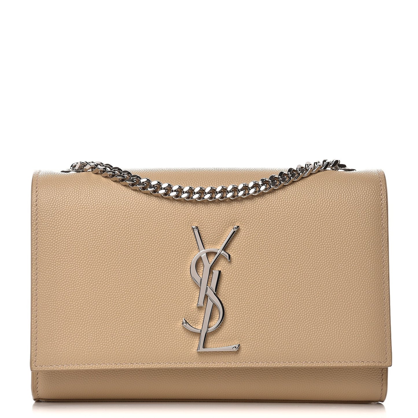 Grain De Poudre Small Monogram Kate Satchel Nude Powder