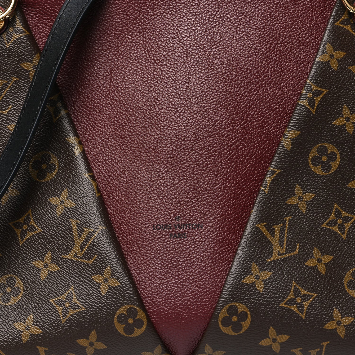 Louis Vuitton Monogram V Tote MM Bordeaux 7 of 12
