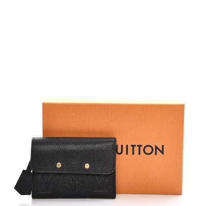 Louis Vuitton Empreinte Pont-Neuf Compact Wallet Black 7 of 7