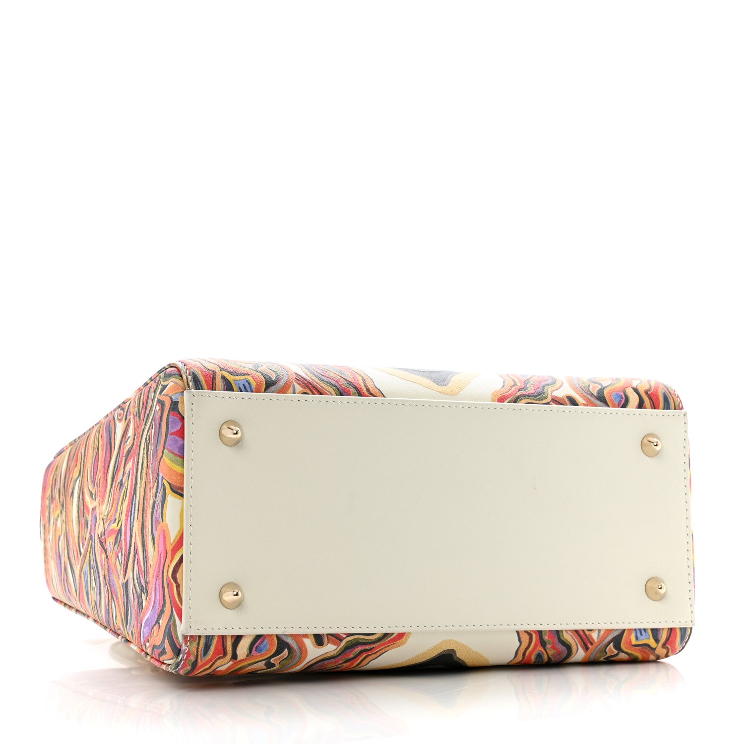 Christian Dior Deerskin Heart Printed Medium Lady Dior Multicolor 4 of 13