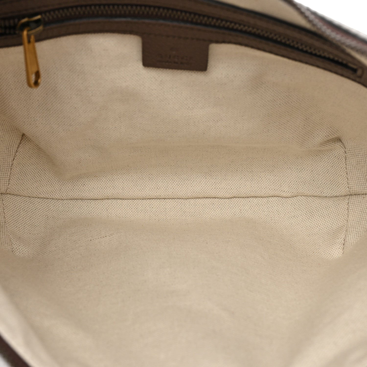 Gucci GG Supreme Monogram Textured Dollar Calfskin Web Small Ophidia Half Moon Hobo Beige Ebony New Acero 5 of 8