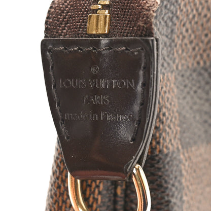 Louis Vuitton Damier Ebene Complice Trunks and Bags Mini Pochette Accessories Red 7 of 9