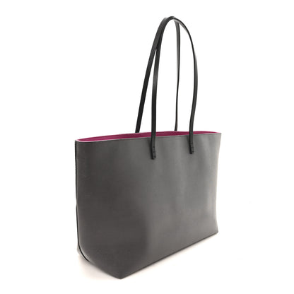 Fendi Vitello Elite Cuoio Monster Buggies Medium Roll Tote Carbone Black Multicolor Magenta 3 of 11