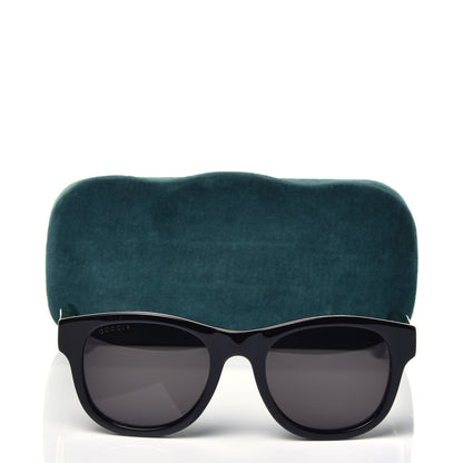 Gucci Acetate Web Sunglasses GG 0003S Black Green 7 of 7