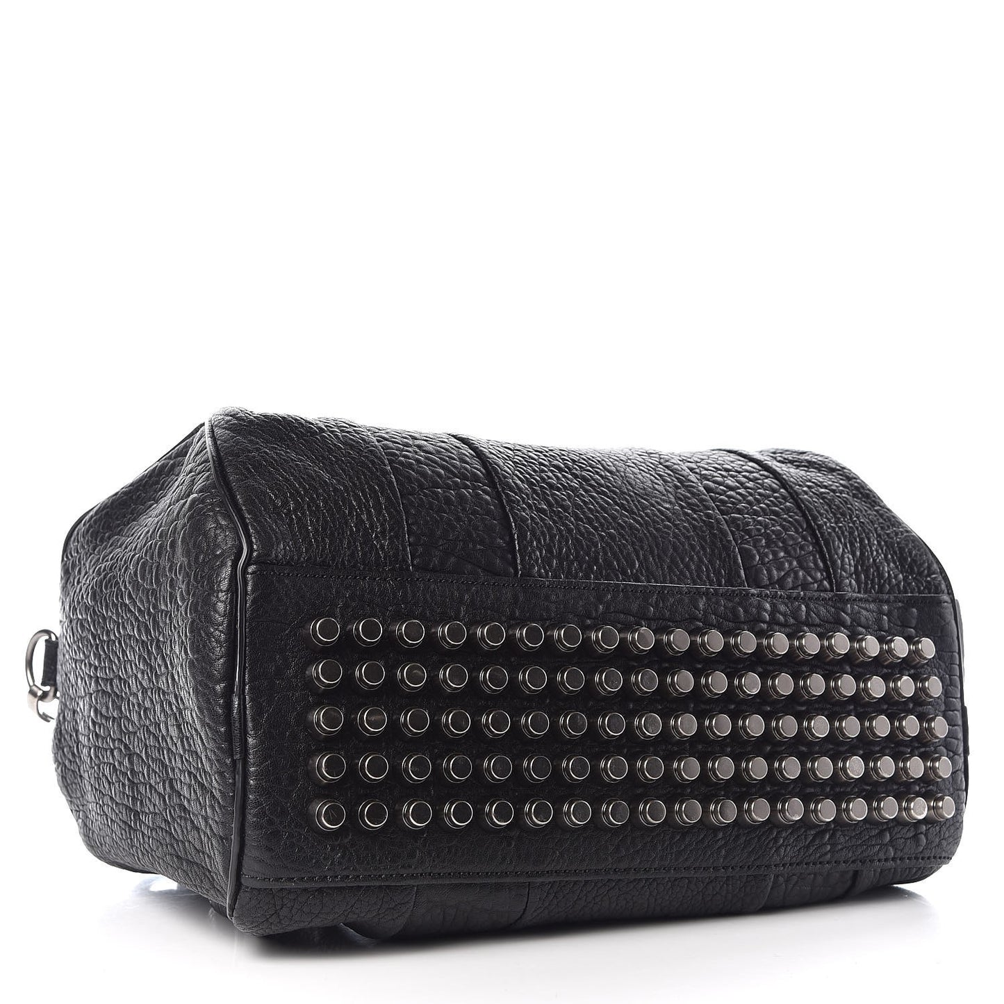 Pebbled Lambskin Rocco Black Nickel Hardware