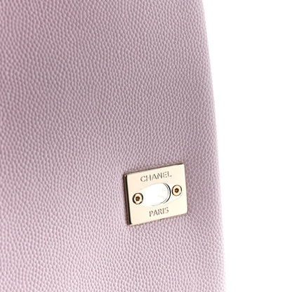 Chanel Caviar Quilted Small Coco Handle Flap Light Pink 6 of 11