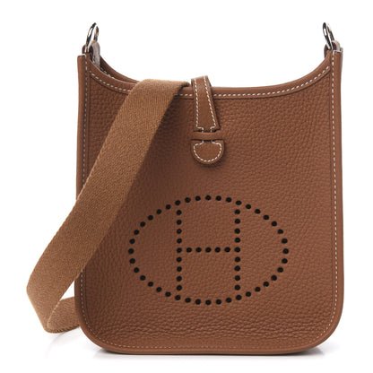 Hermes Taurillon Clemence Evelyne TPM Gold 1 of 10