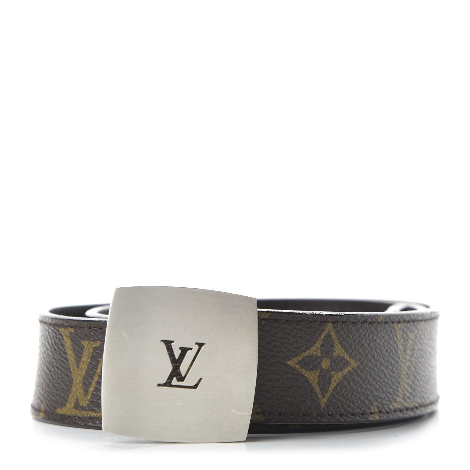 Louis Vuitton Monogram LV Cut Reversible Belt 80 32 1 of 5