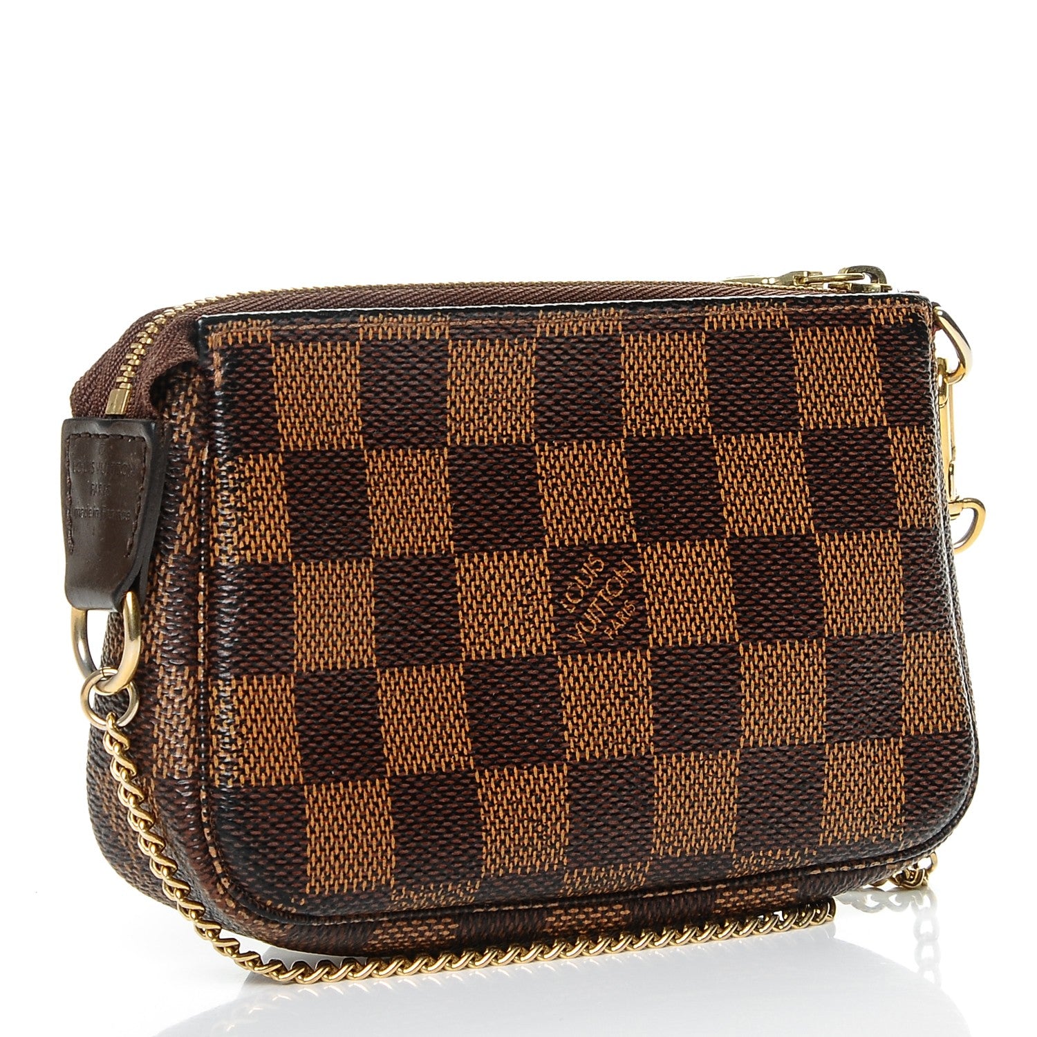 Louis Vuitton Damier Ebene Mini Pochette Accessories 3 of 6