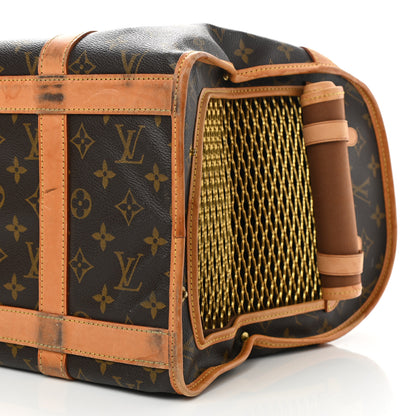 Louis Vuitton Monogram Sac Chien 40 Pet Carrier 7 of 10