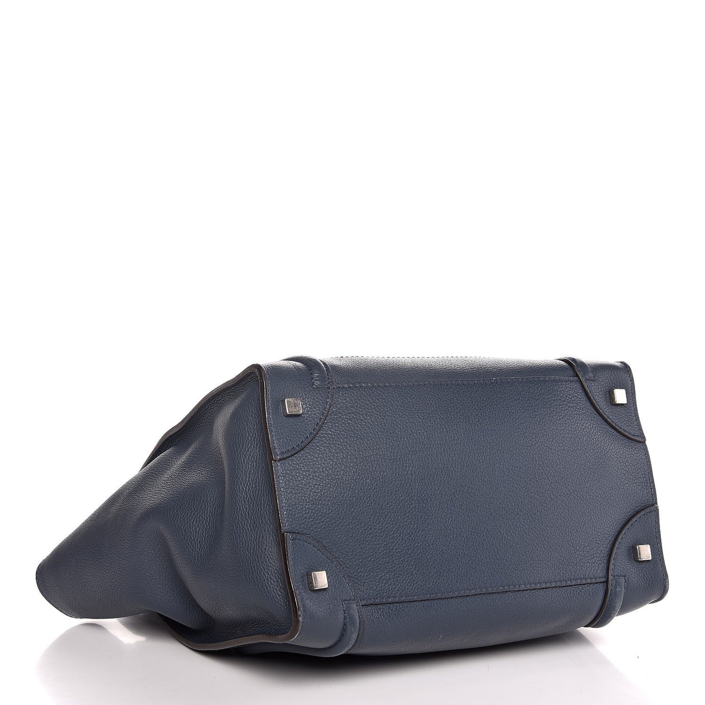 Drummed Calfskin Mini Luggage Orage