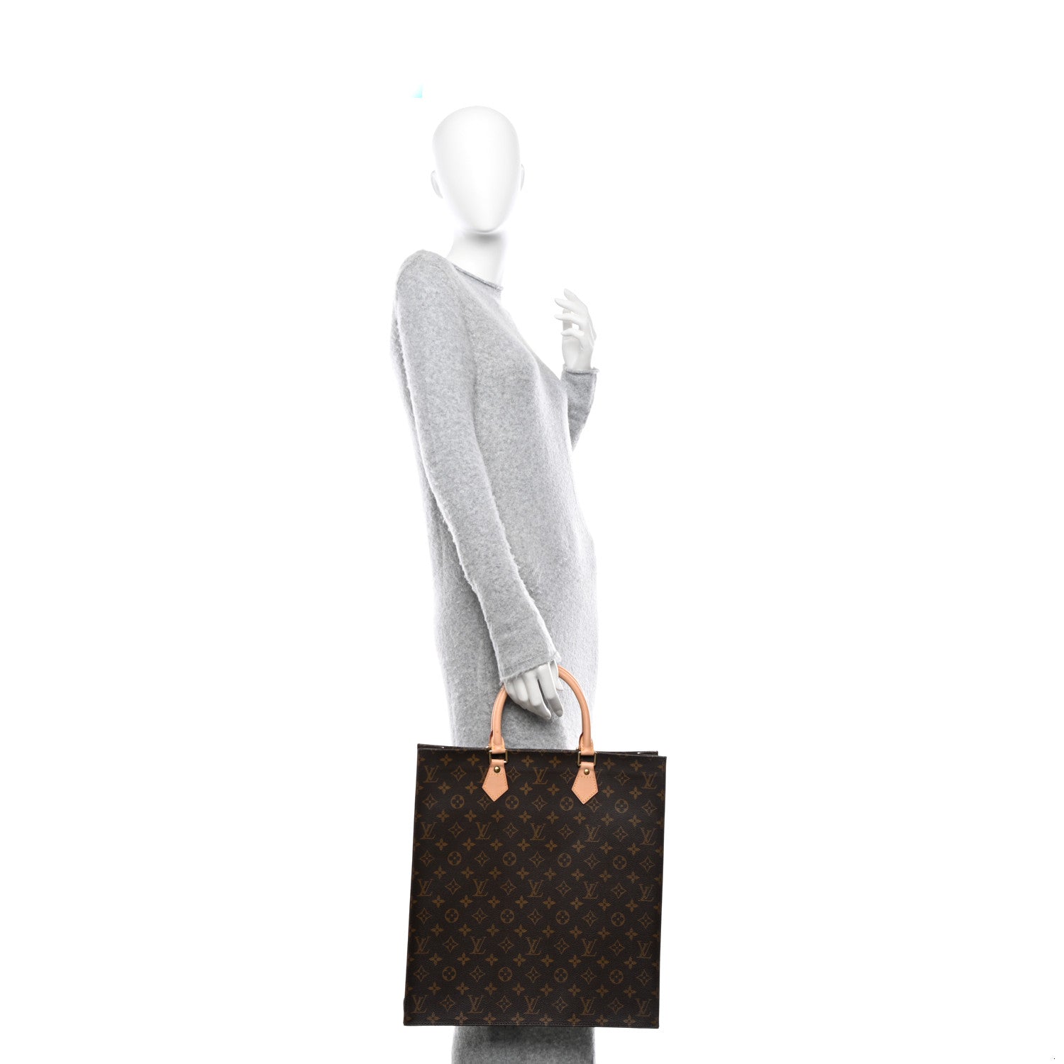 Louis Vuitton Monogram Sac Plat 2 of 15