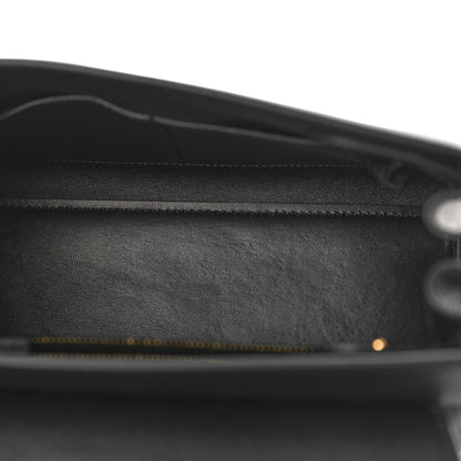 Versace Grained Calfskin La Medusa Top Handle Bag Black 5 of 9