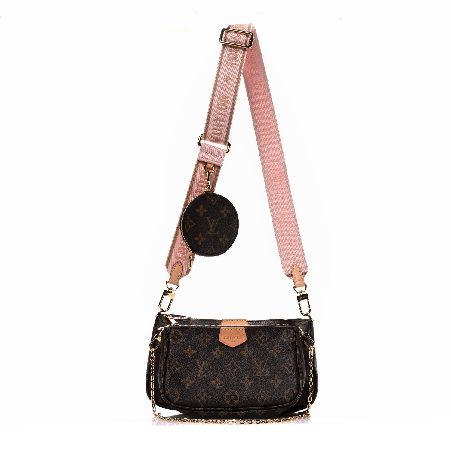 Louis Vuitton Monogram Multi Pochette Accessories Rose Clair 1 of 10