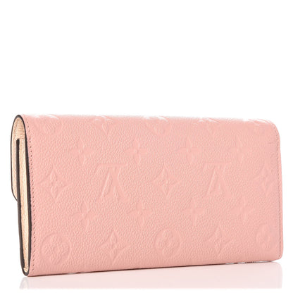 Louis Vuitton Empreinte Emilie Wallet Rose Poudre 3 of 7