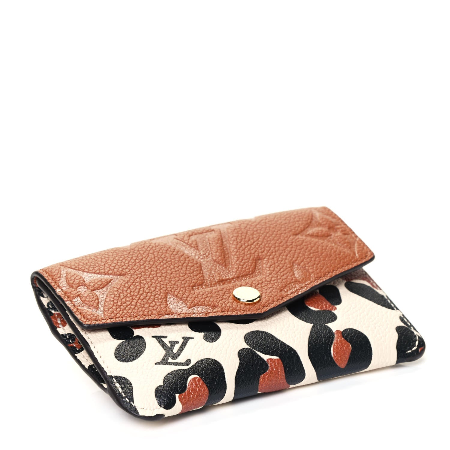 Louis Vuitton Empreinte Monogram Giant Wild At Heart Key Pouch Caramel 3 of 4