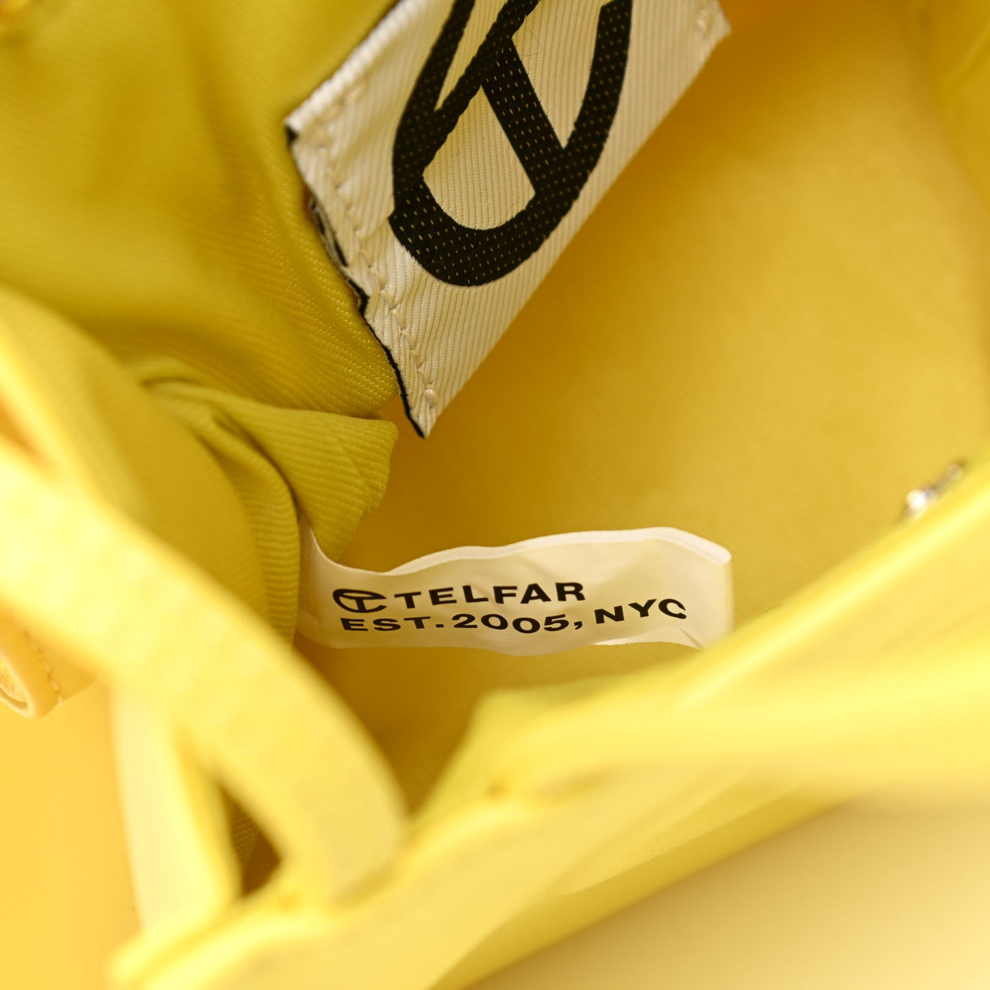 Vegan Leather Small Shopping Bag Margarine