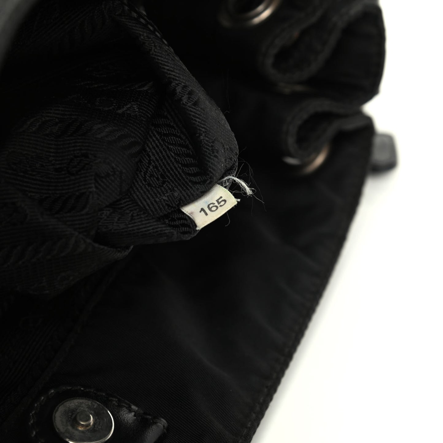 Tessuto Nylon Hobo Black