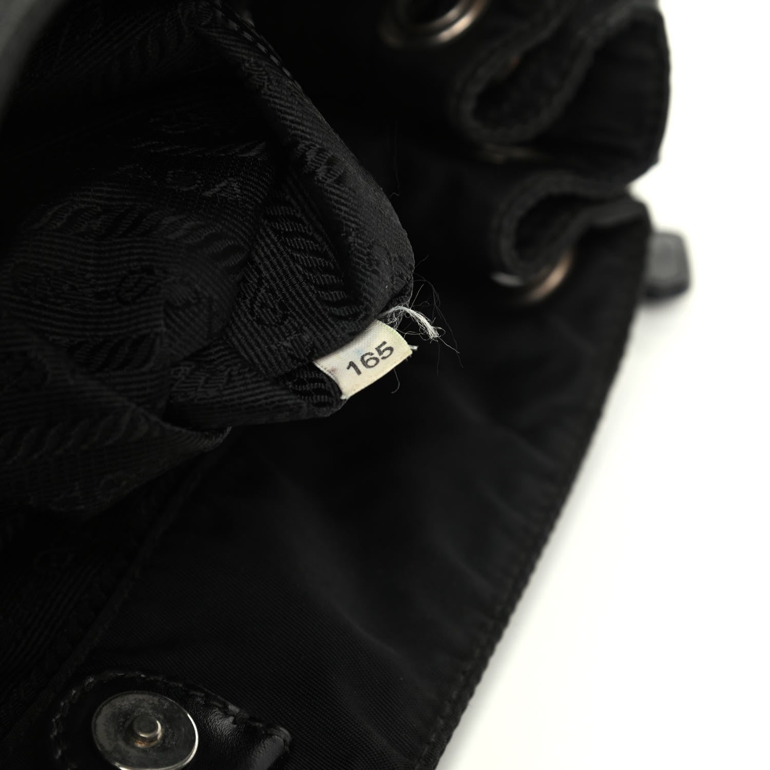 Prada Tessuto Nylon Hobo Black 9 of 9