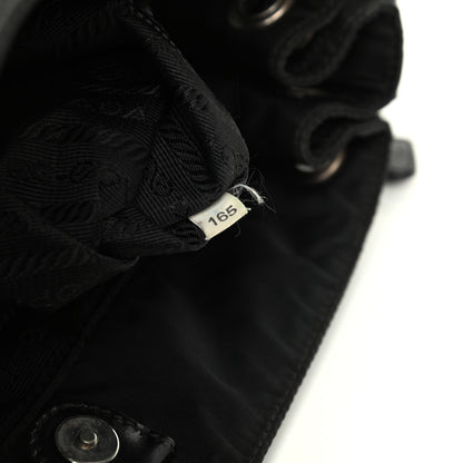 Prada Tessuto Nylon Hobo Black 9 of 9