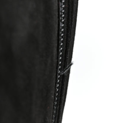 Christian Louboutin Veau Velours Eloise Botta 100 Knee Boots 38 Black 7 of 8
