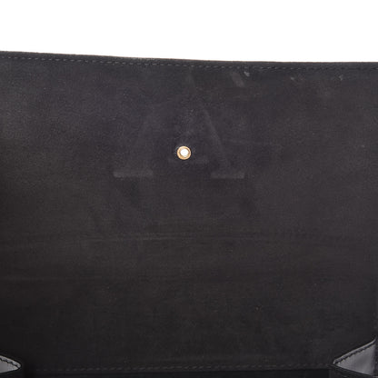 Louis Vuitton Calfskin Chain Louise GM Black 7 of 10