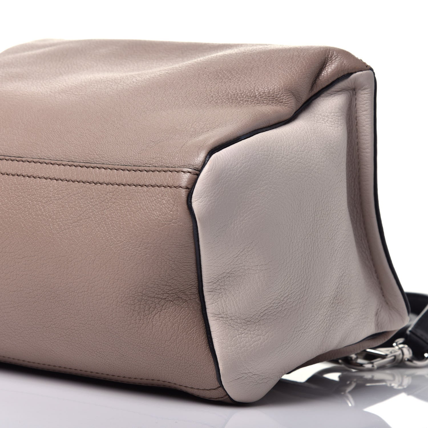 Givenchy Sugar Goatskin Small Bi-Color Pandora Natural 18 of 19