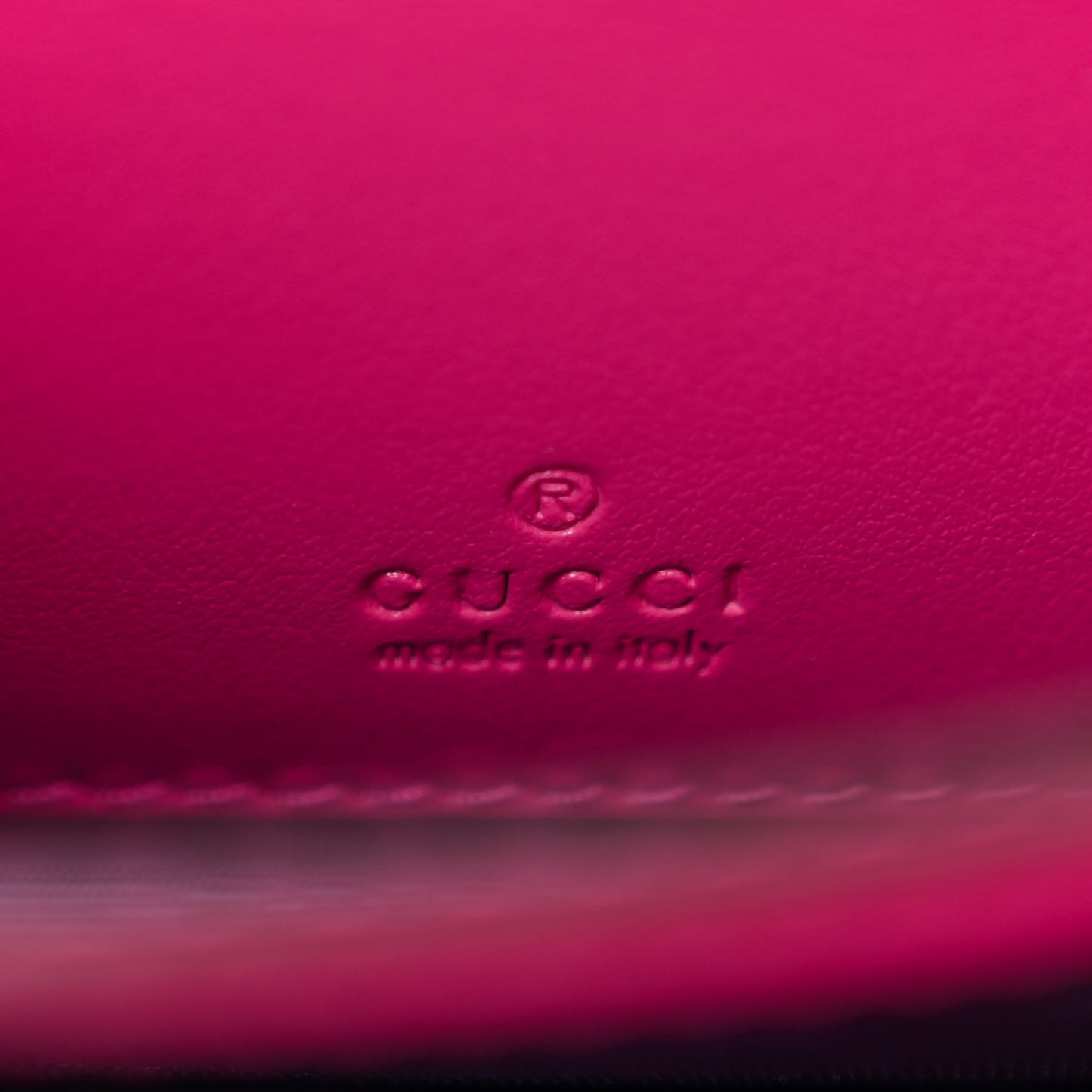 Nylon Calfskin Enamel GG Matelasse Mini Chain Bag Lovely