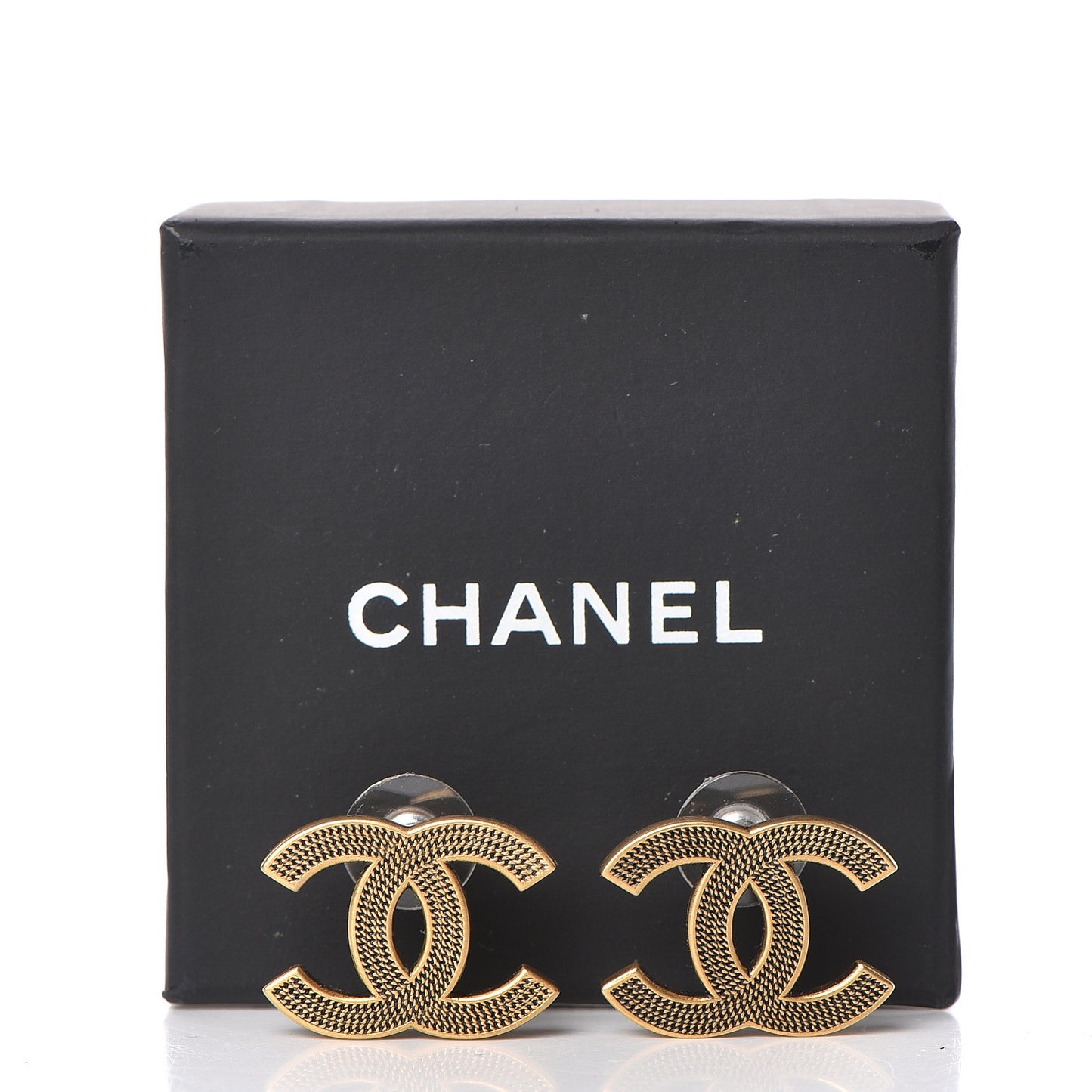 CC Chain Earrings Gold