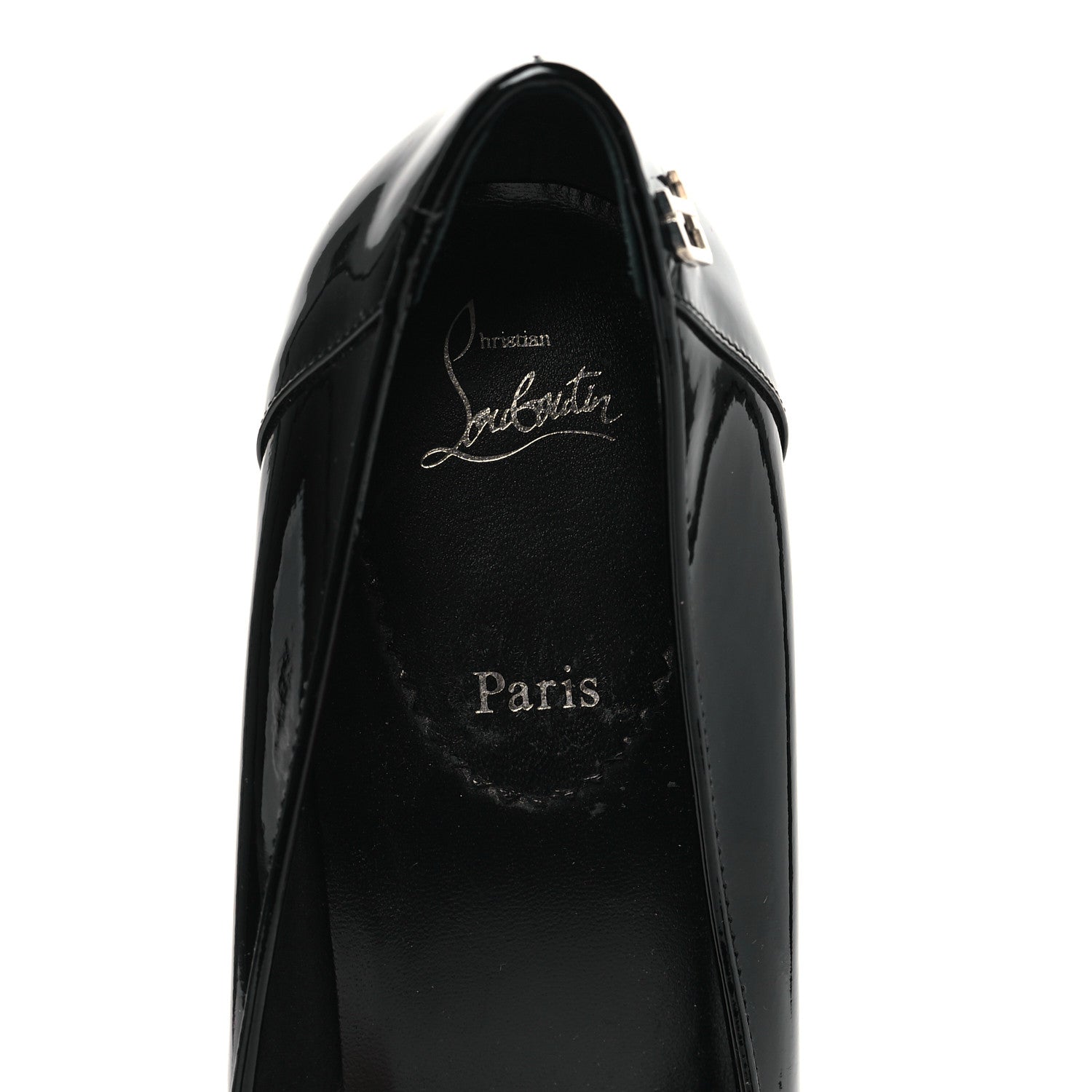 Christian Louboutin Patent Sporty Kate 85 Pumps 39.5 Black 8 of 9