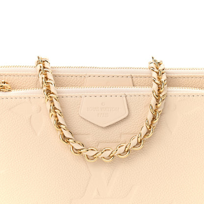 Louis Vuitton Empreinte Monogram Giant Multi Pochette Accessories Cream 8 of 10