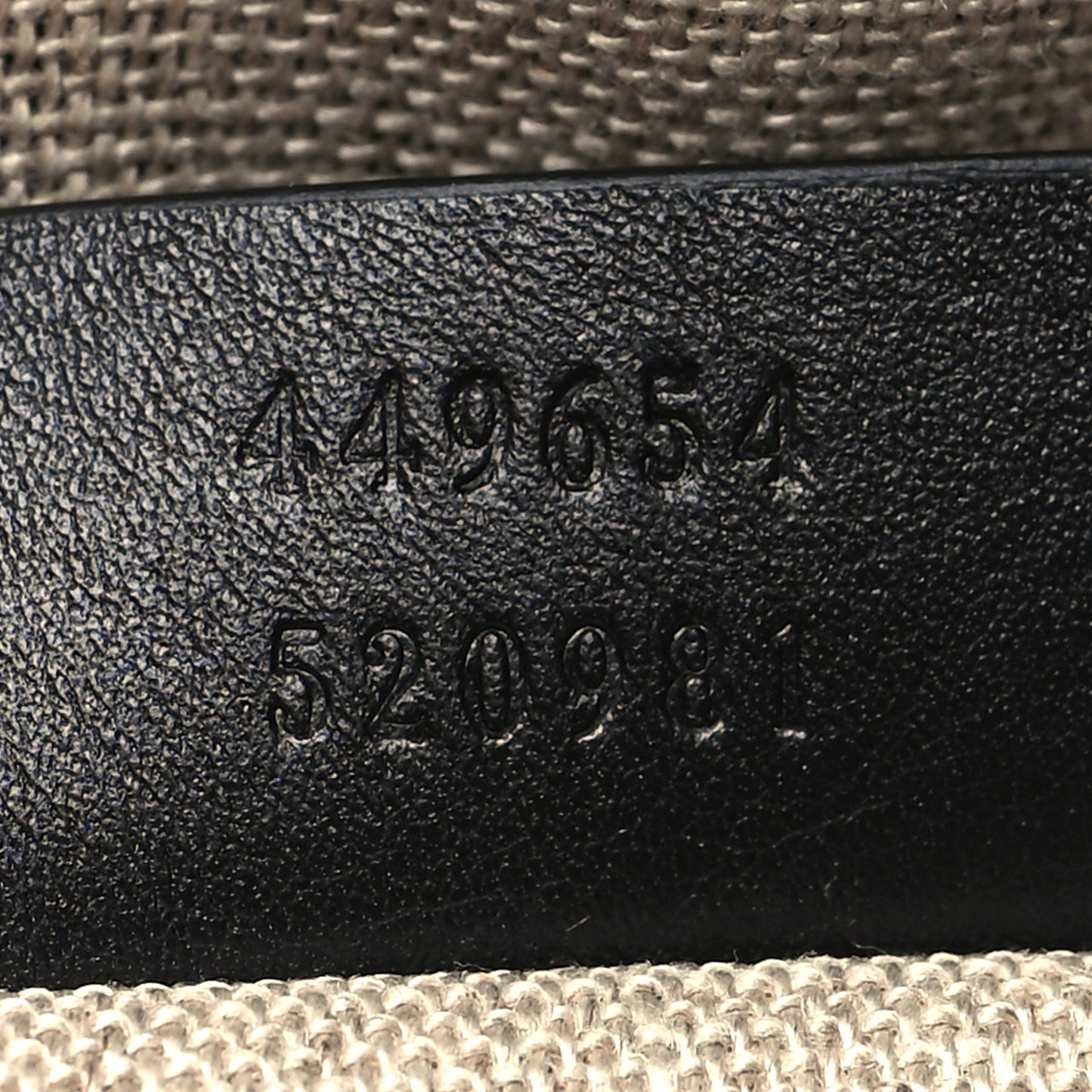 Microguccissima Mini Dome Bag Black