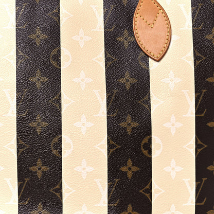 Louis Vuitton Monogram Rayures Neverfull MM 8 of 20