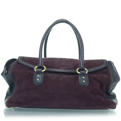 Marc Jacobs Soft Calfskin and Suede Satchel 4 of 13