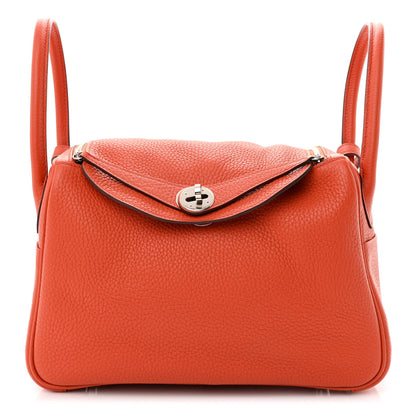 Hermes Taurillon Clemence Lindy 26 Terre Battue 1 of 13