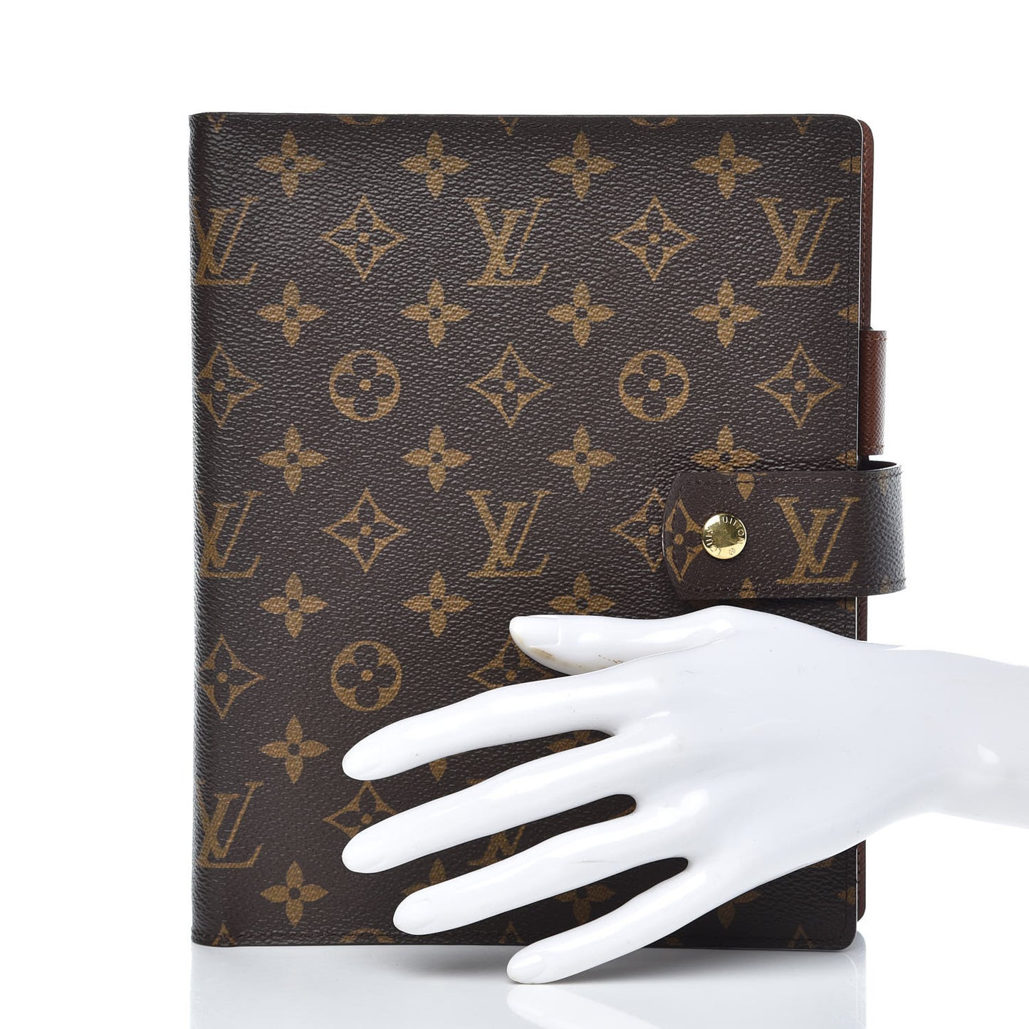Monogram Large Ring Agenda Cover