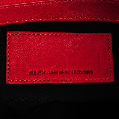 Alexander Wang Pebbled Lambskin Rocco Cayenne Black Nickel Hardware 6 of 11