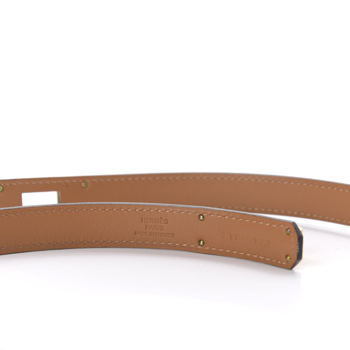 Epsom Kelly Belt Bleu Encre